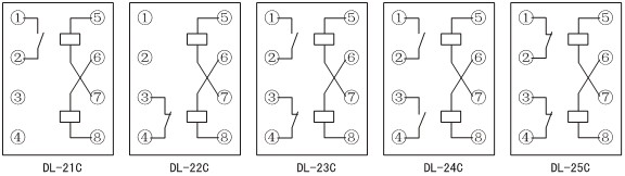 DL-25C內部接線圖