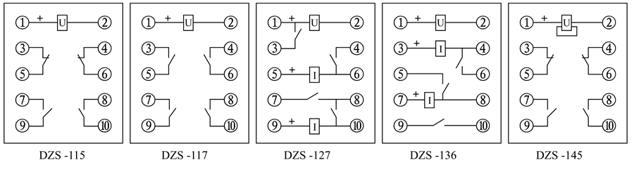 DZS-136內部接線圖