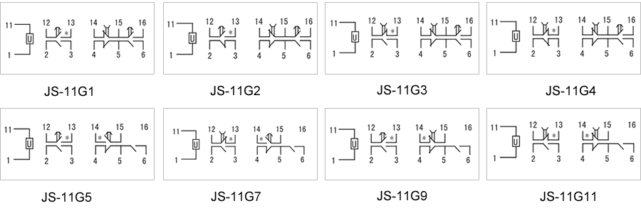 JS-11G9內部接線圖